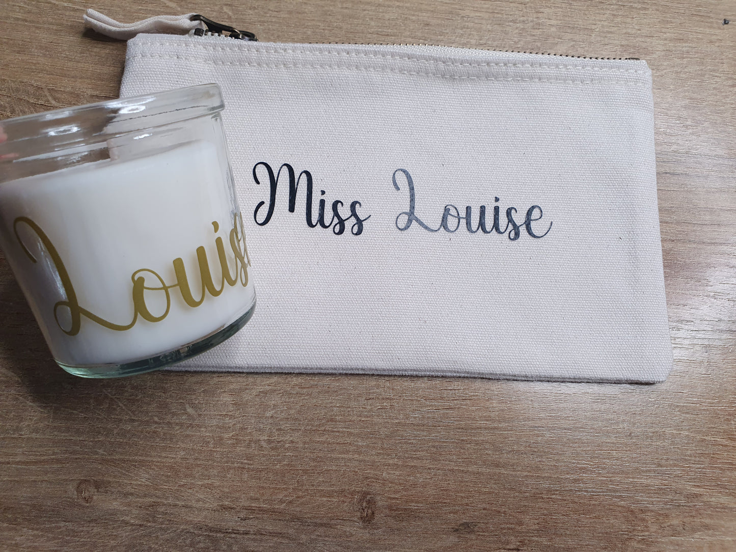 Personalised pencil cases (gift set)