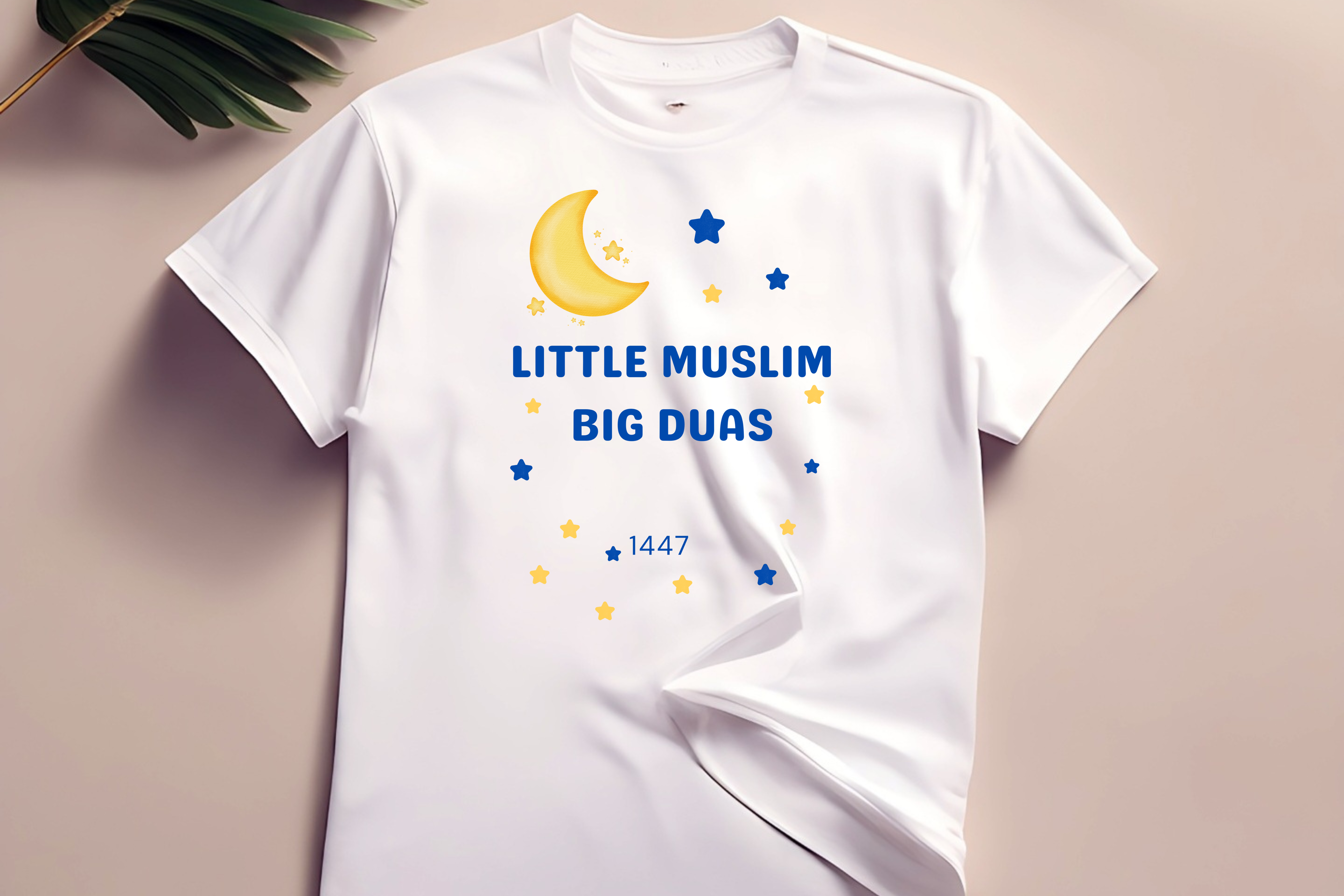 Little Muslim big duas t-shirt girls