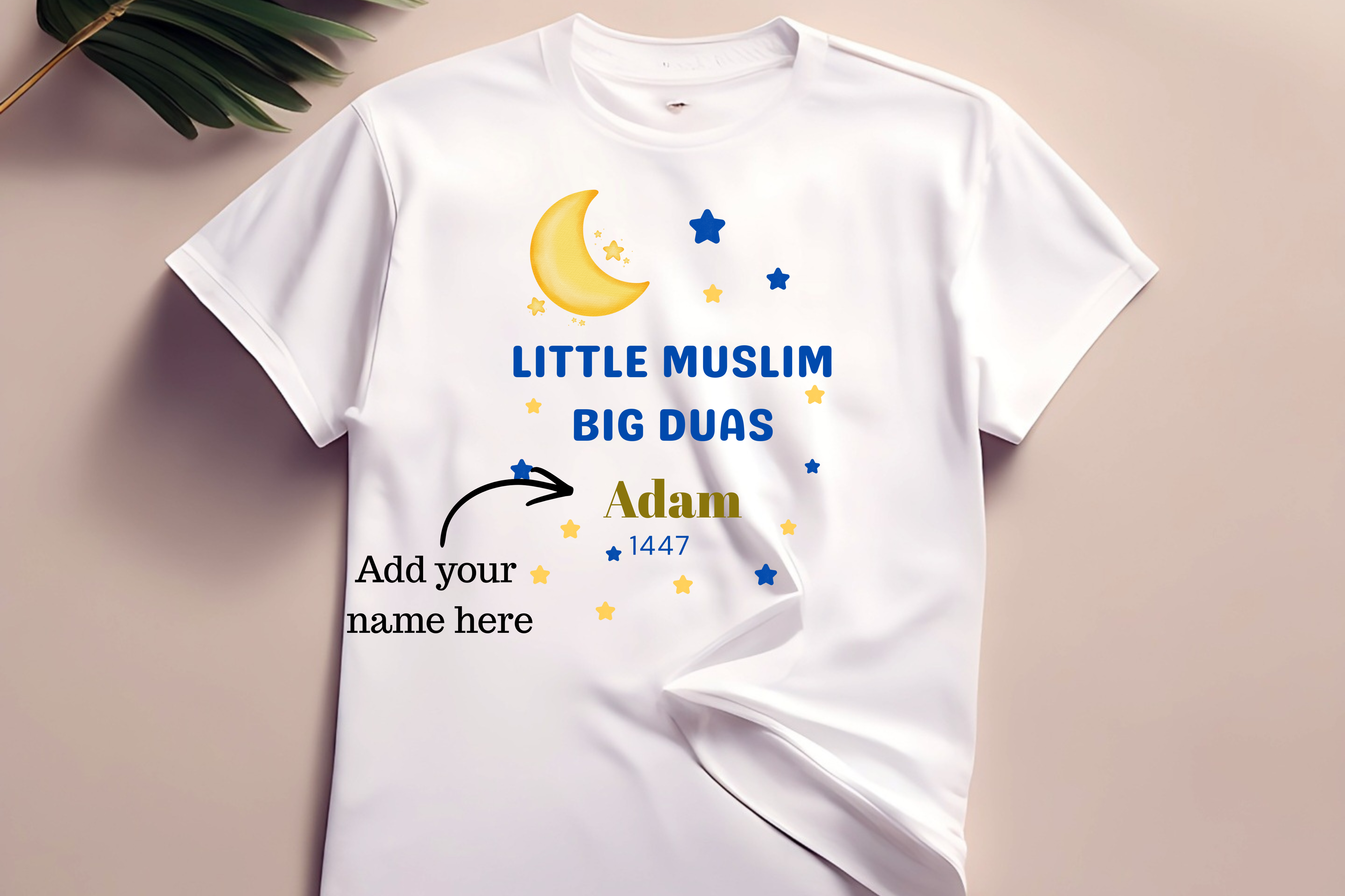 Little Muslim big duas t-shirt Boys