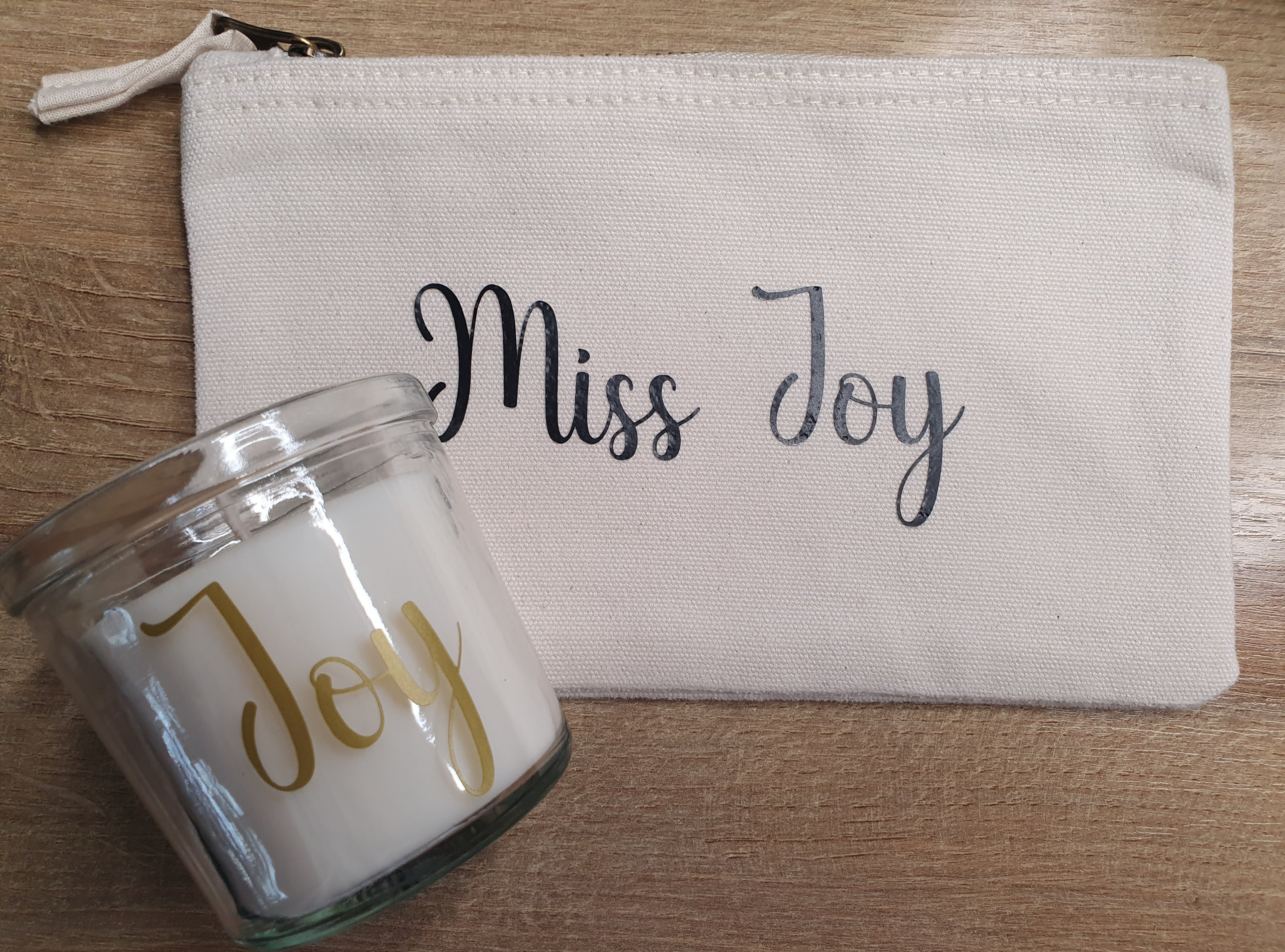 Personalised candle