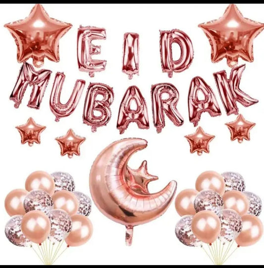 Eid Mubarak decorations