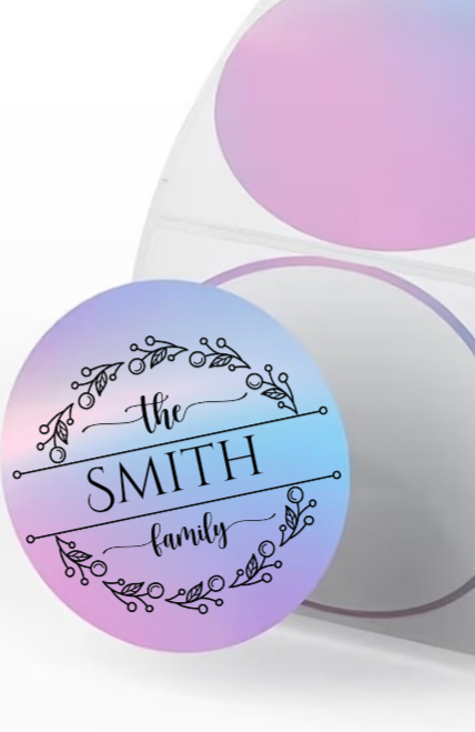 Custom stickers personalised 5cm