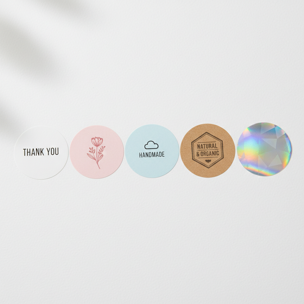 Custom Thermal Stickers – Budget Personalised Labels (18 Pack)