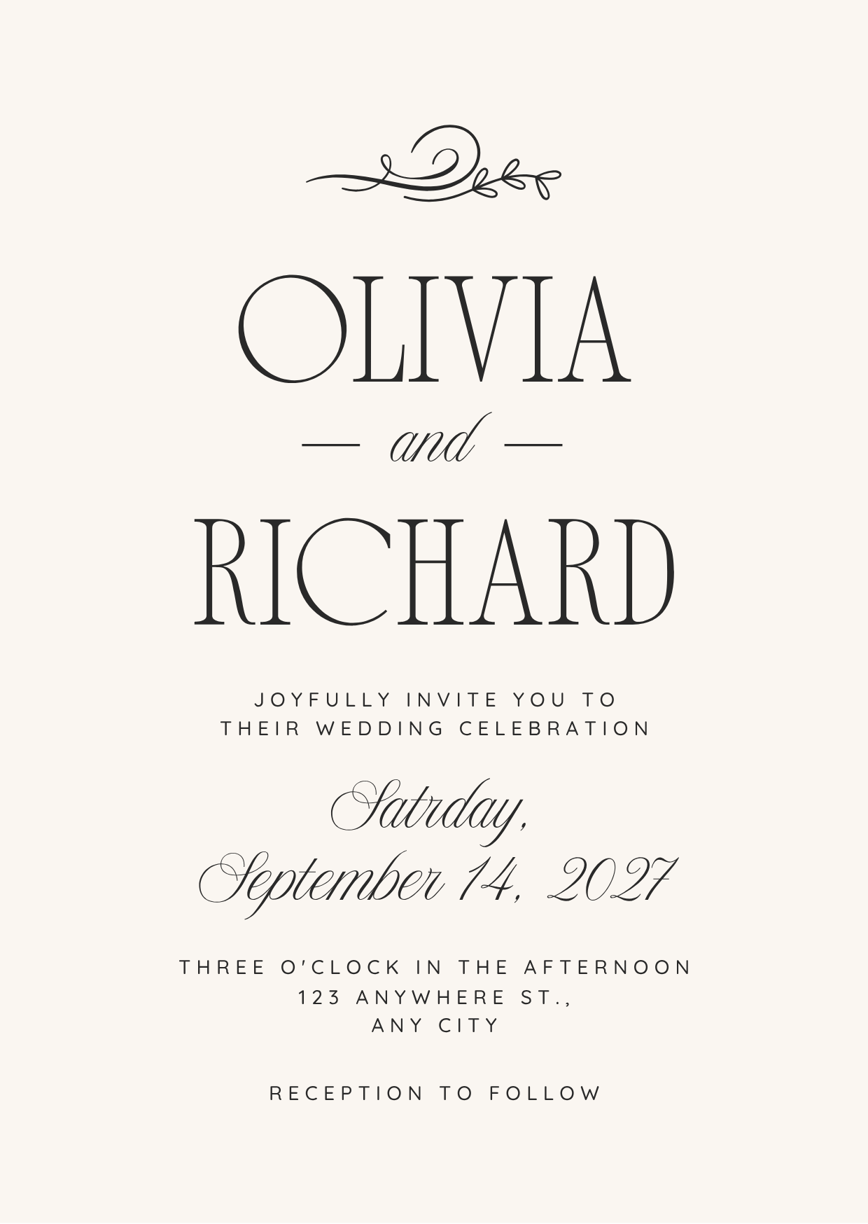Invitations-minimal