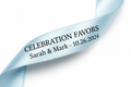 Personalised Ribbon – Custom Printed Satin Ribbon for Weddings & Packaging