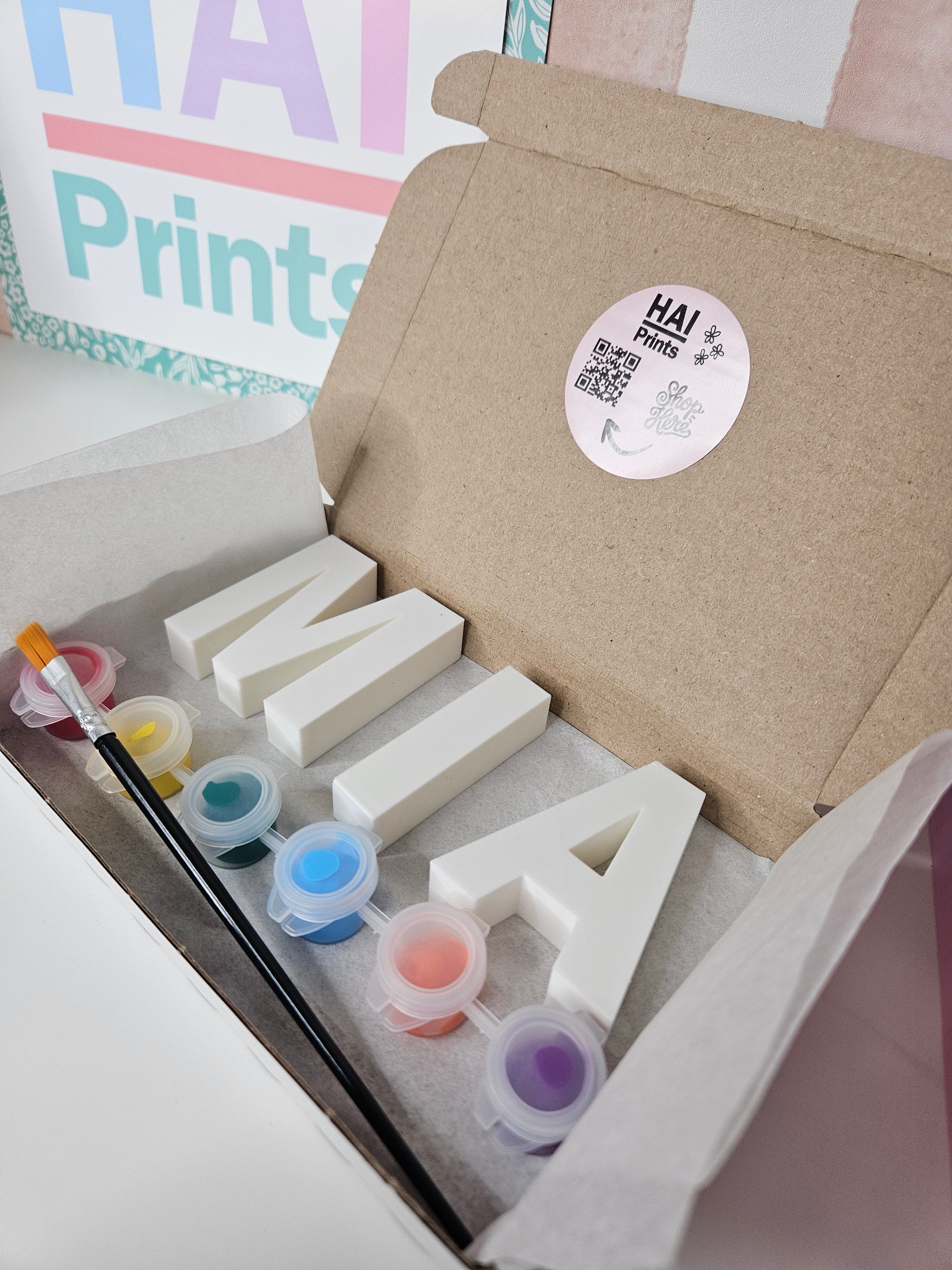 Custom name craft kit