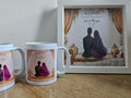 Personalised 20×20cm Shadow Box Frame – Crystal Detail Option