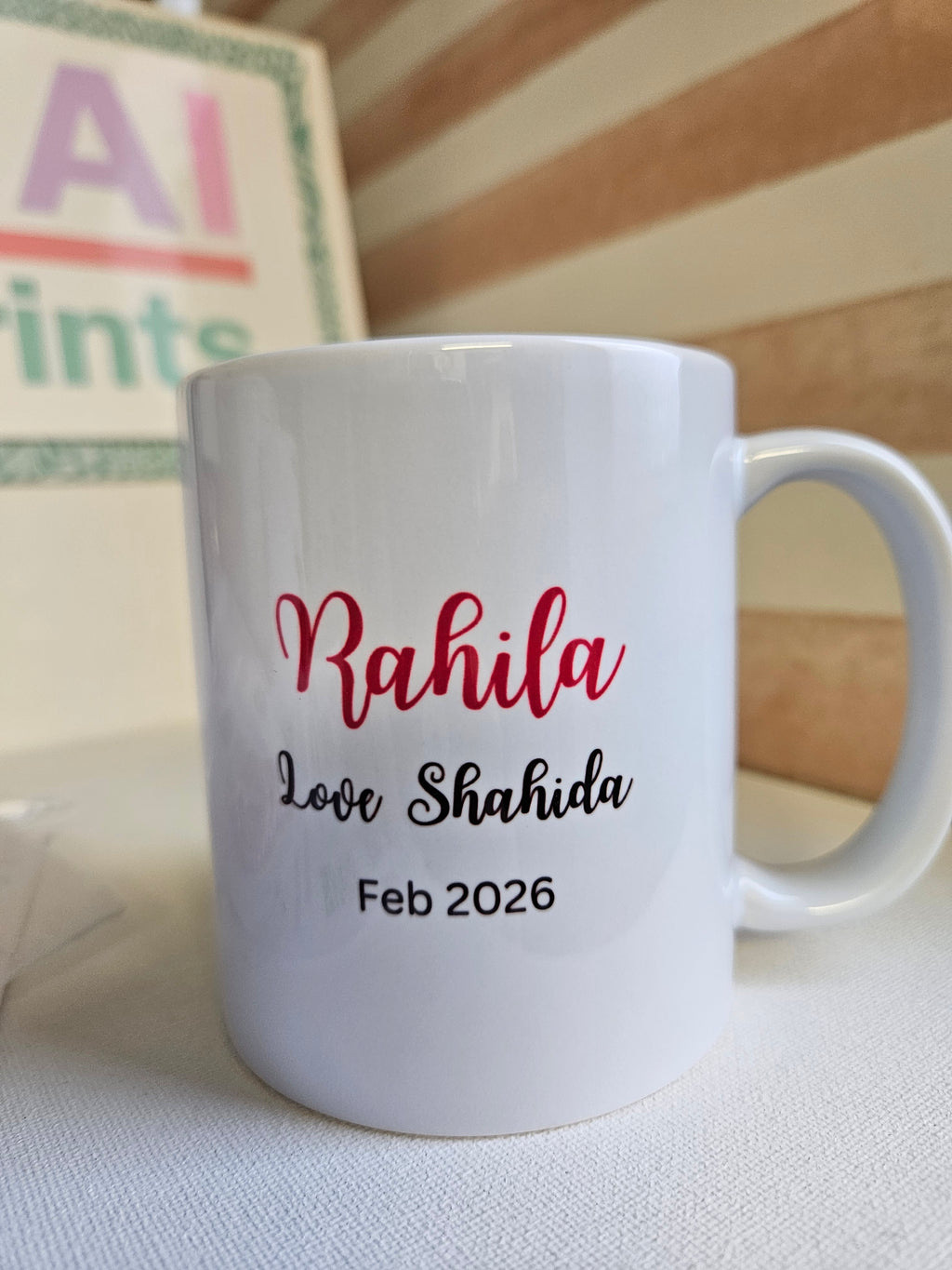 Friendship mug personalised