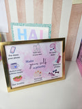 Self care print or frame