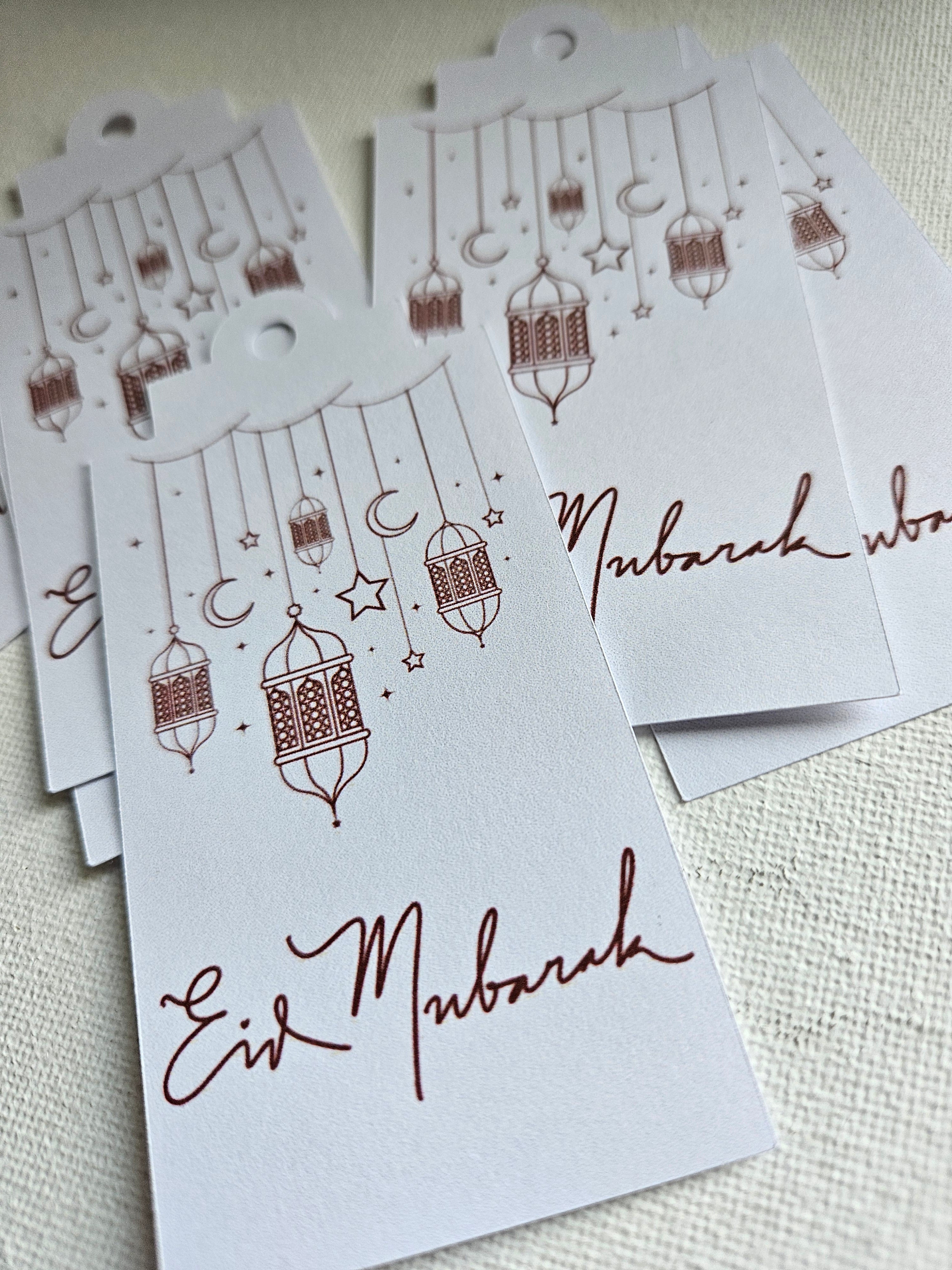 Eid mubarak gift tags