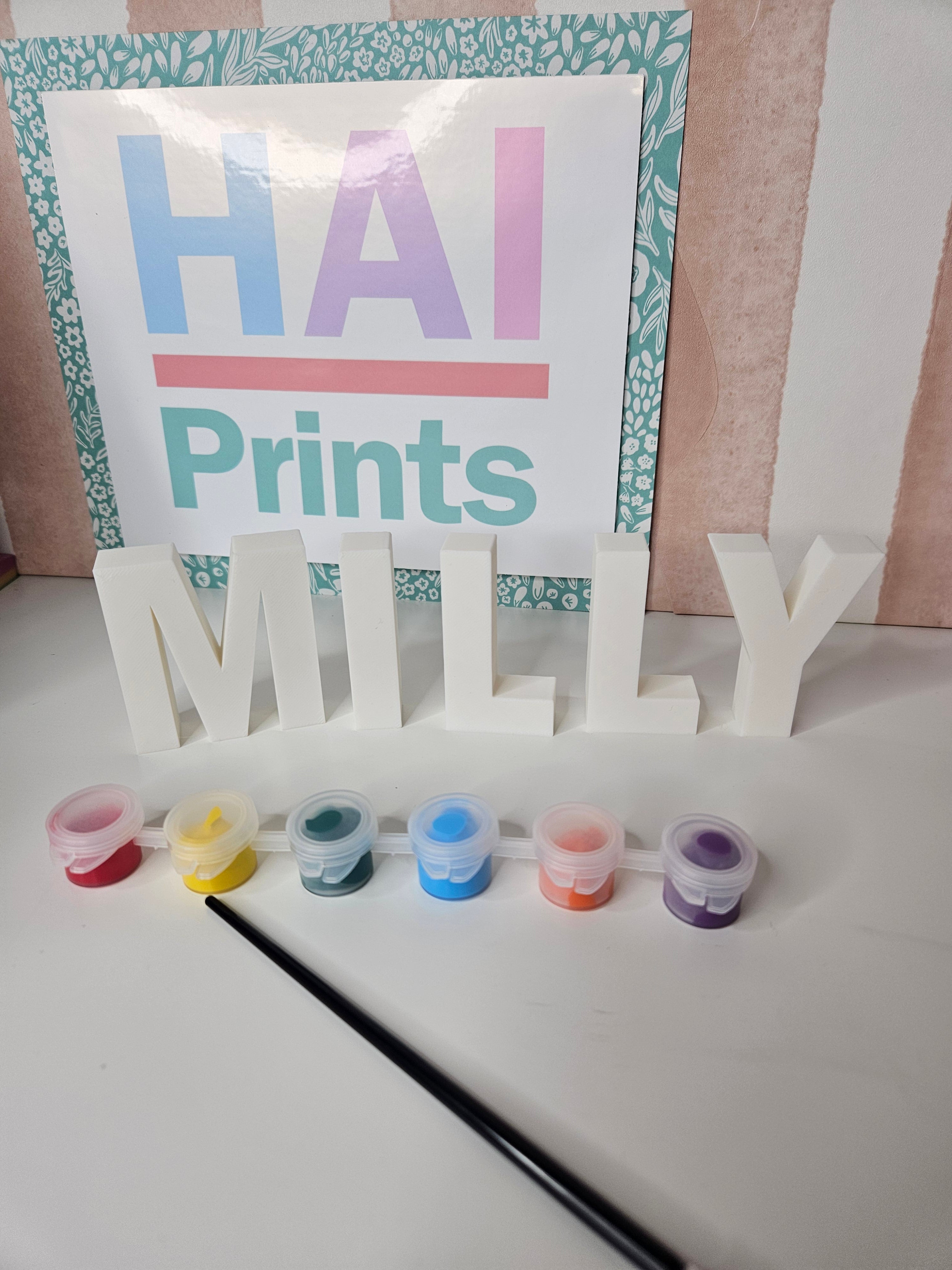 Custom name craft kit