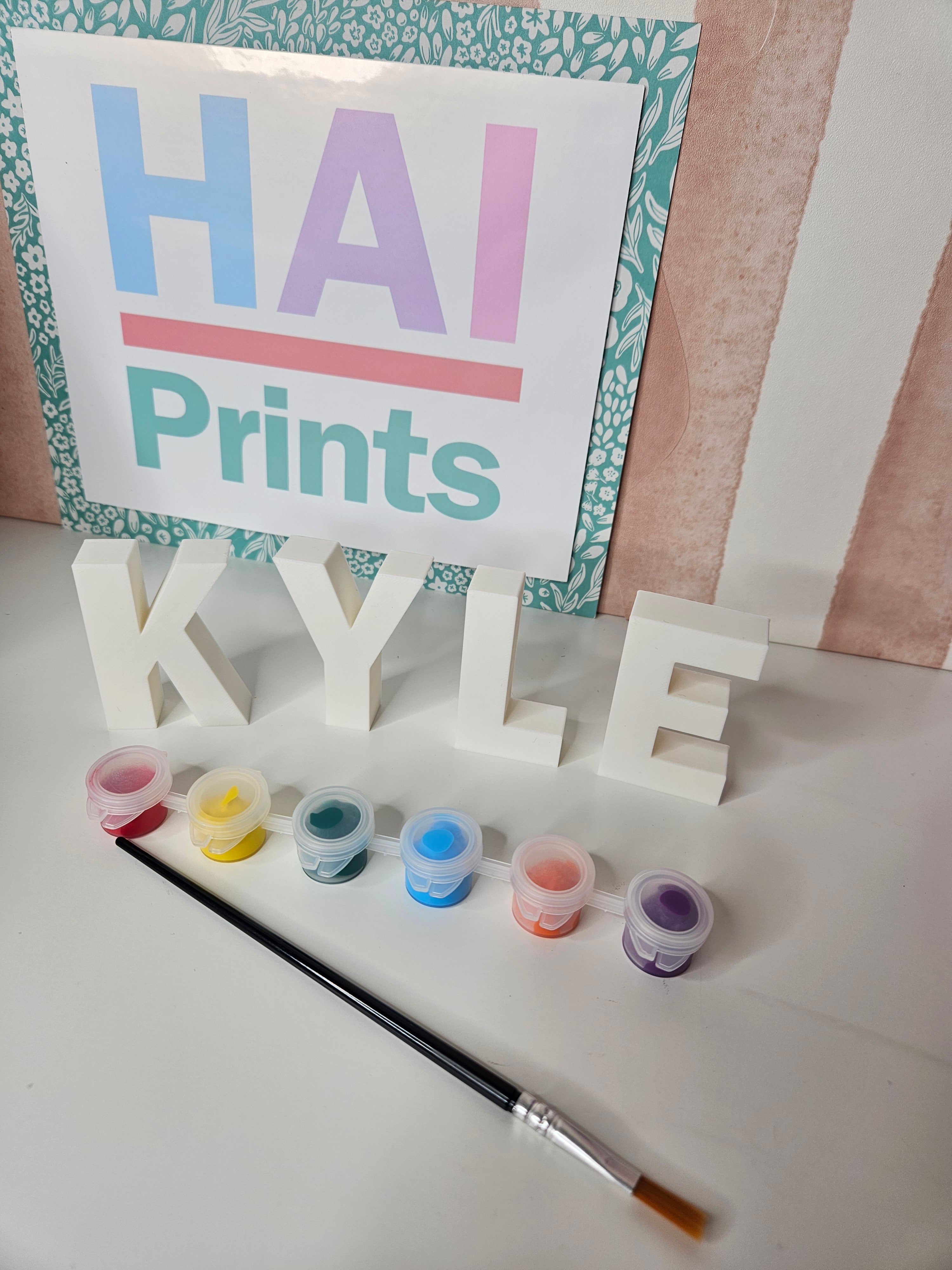 Custom name craft kit