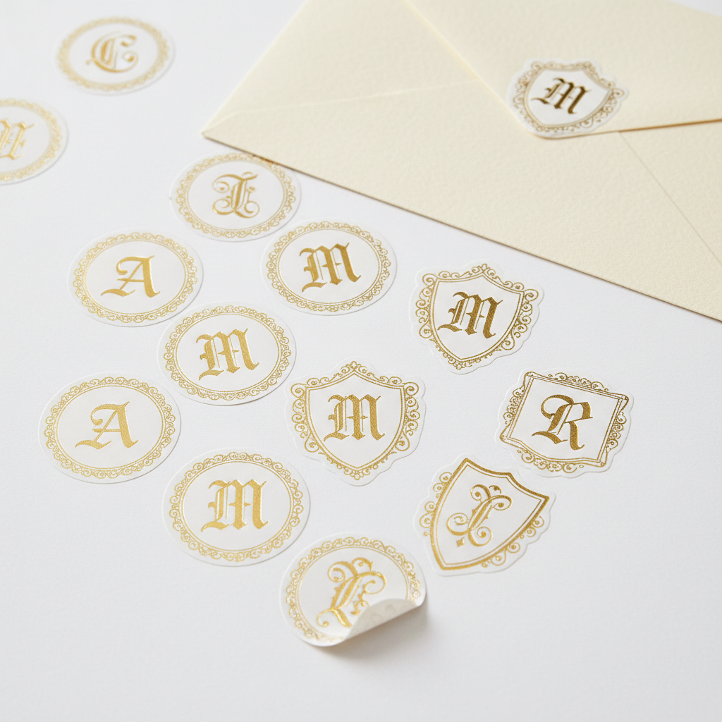 Personalised Monogram Envelope Seals